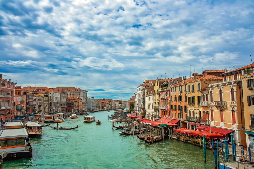 Venice View from Rialto Bridge